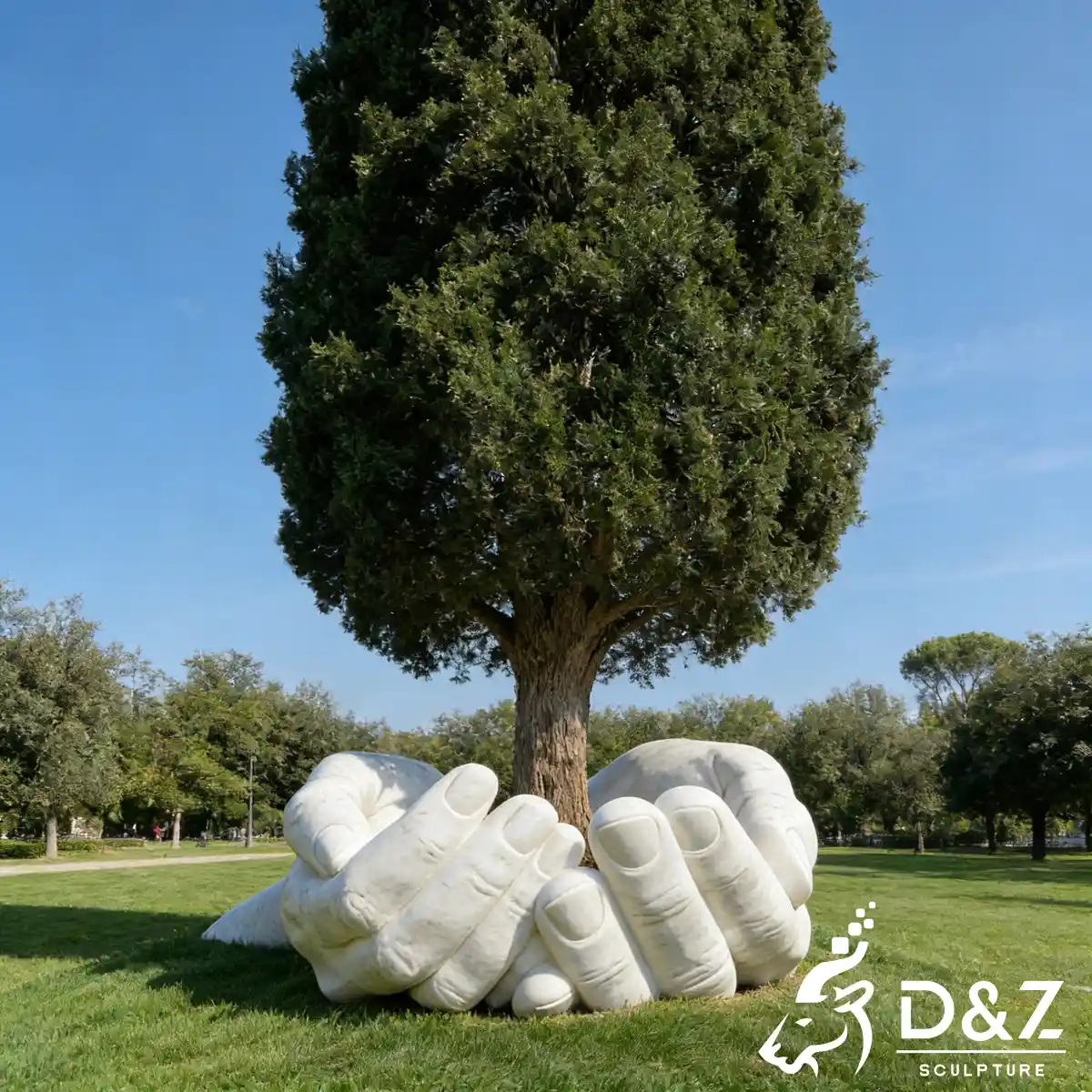 20 Custom Stunning Large Hand Sculpture Garden Decorations-10 20 Custom Stunning Large Hand Sculpture Garden Decorations-10