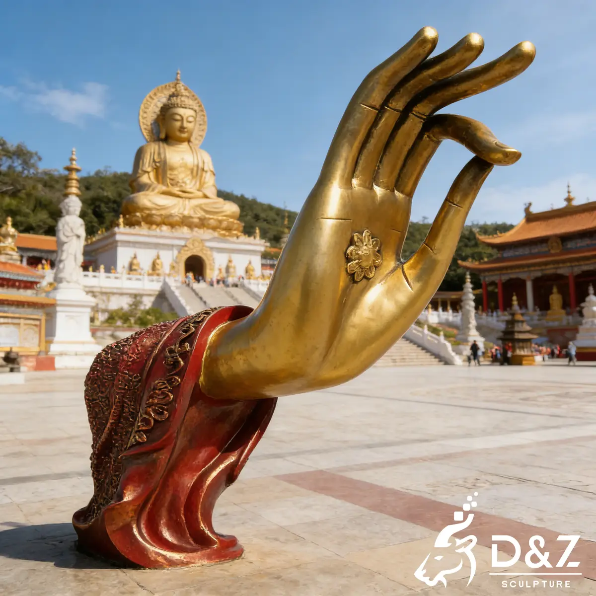 20 Custom Stunning Large Hand Sculpture Garden Decorations-13 20 Custom Stunning Large Hand Sculpture Garden Decorations-13