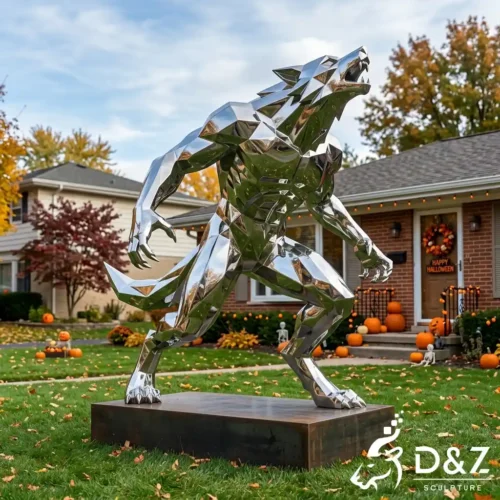 Giant Werewolf Sculpture Halloween Outdoor Monster Decor DZN609-1 Giant Werewolf Sculpture Halloween Outdoor Monster Decor DZN609-1