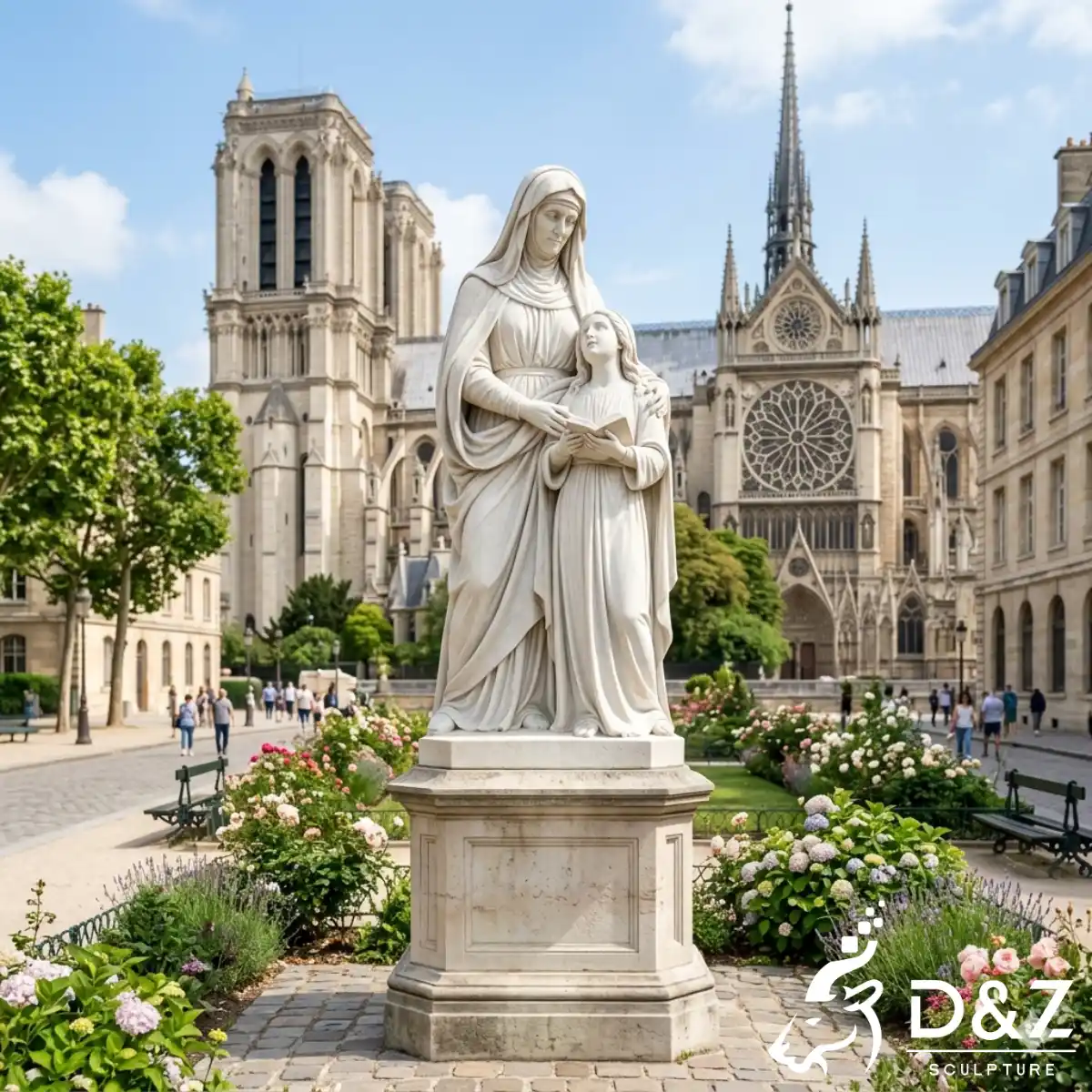 25 Sacred Outdoor Catholic Garden Statues for Faith & Blessing-1