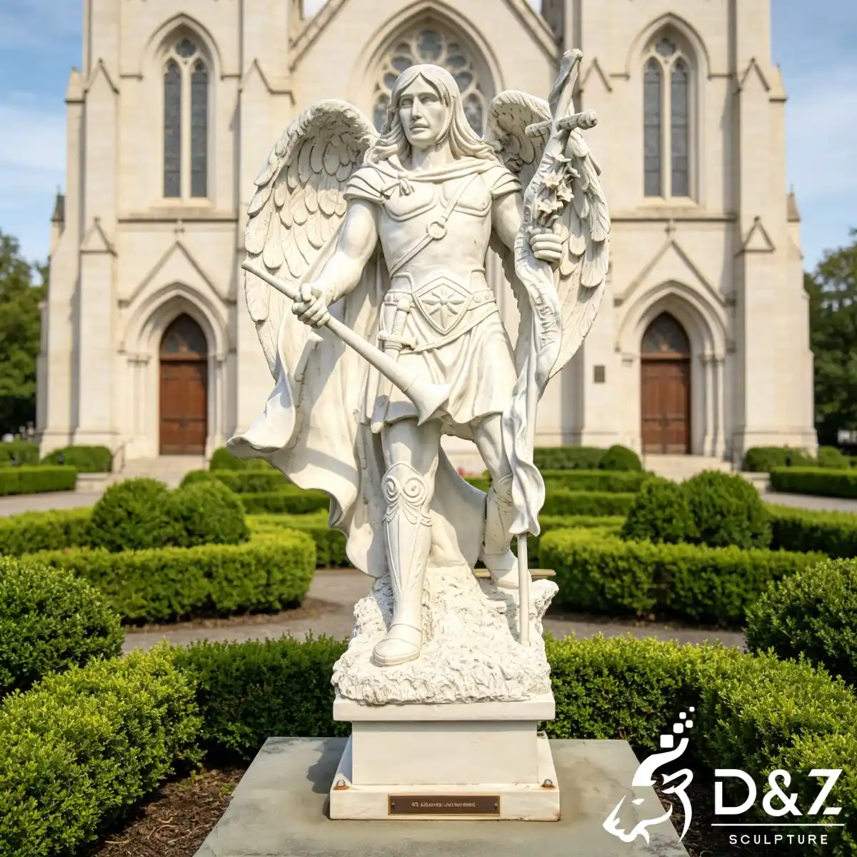 25 Sacred Outdoor Catholic Garden Statues for Faith & Blessing-9