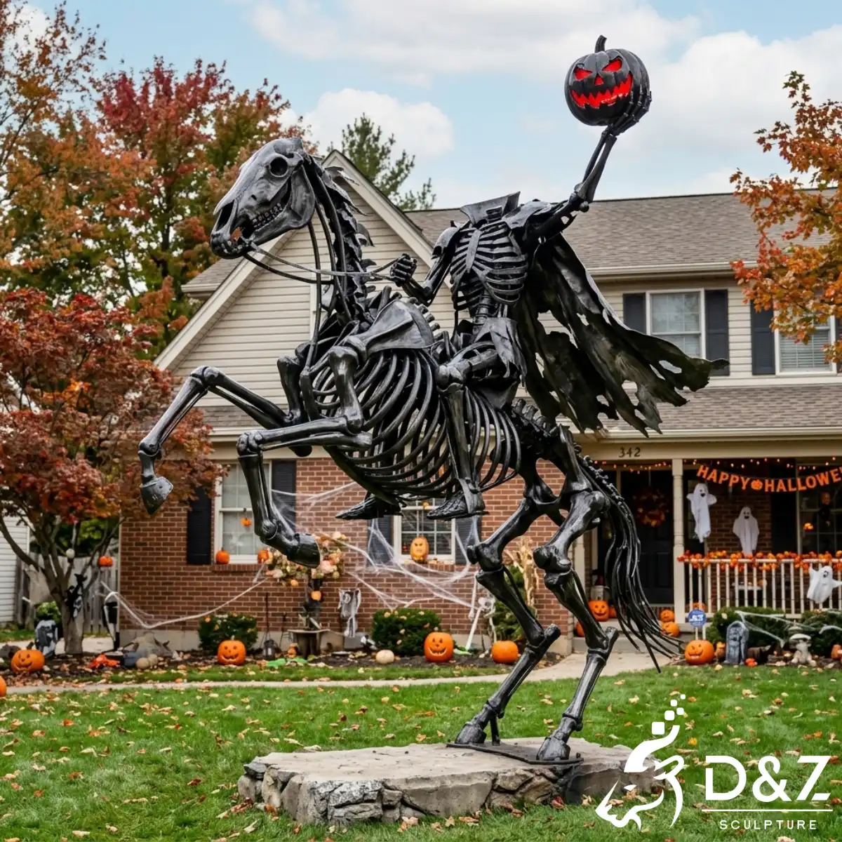 18 Ultimate Guide to Halloween Scary Statues Large Displays-7