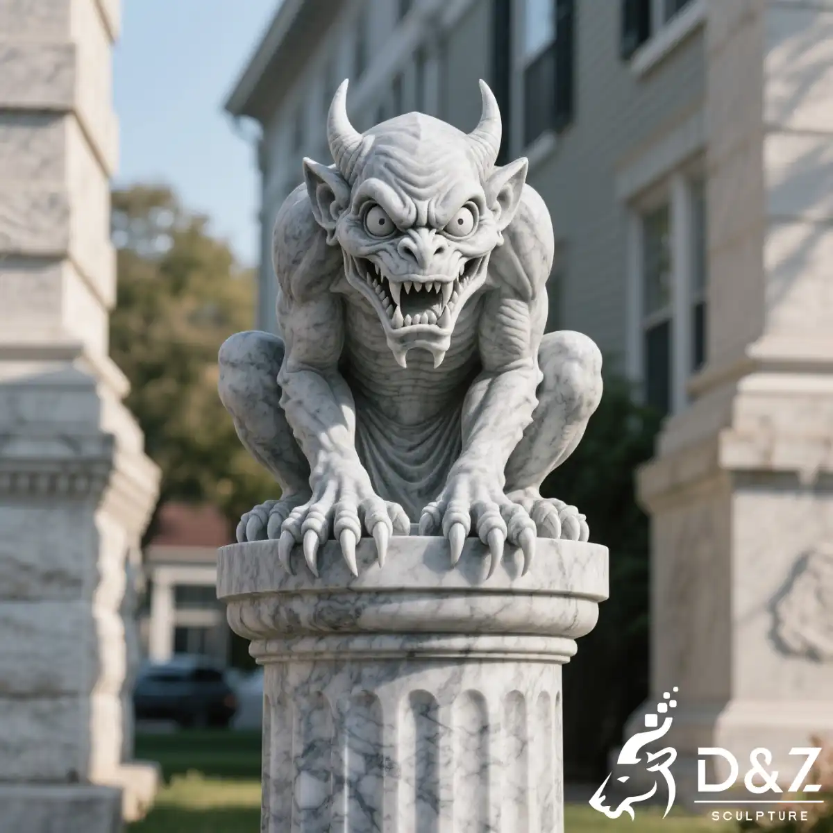18 Ultimate Guide to Halloween Scary Statues Large Displays-10