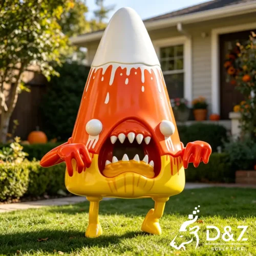 Halloween Display Candy Corn Sculpture Holiday Yard Decor DZN605-3 Halloween Display Candy Corn Sculpture Holiday Yard Decor DZN605-3