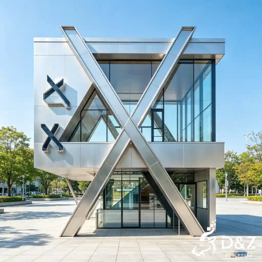 Modern Enclosed Gazebo Metall Pavilion for Commercial Kiosk DZN664-3 Modern Enclosed Gazebo Metall Pavilion for Commercial Kiosk DZN664-3