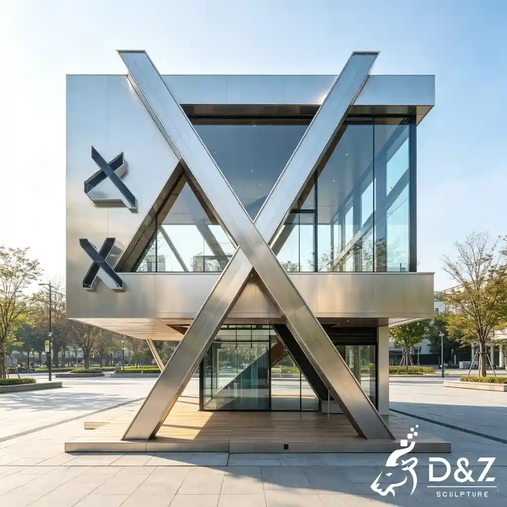 Modern Enclosed Gazebo Metall Pavilion for Commercial Kiosk DZN664-6 Modern Enclosed Gazebo Metall Pavilion for Commercial Kiosk DZN664-6