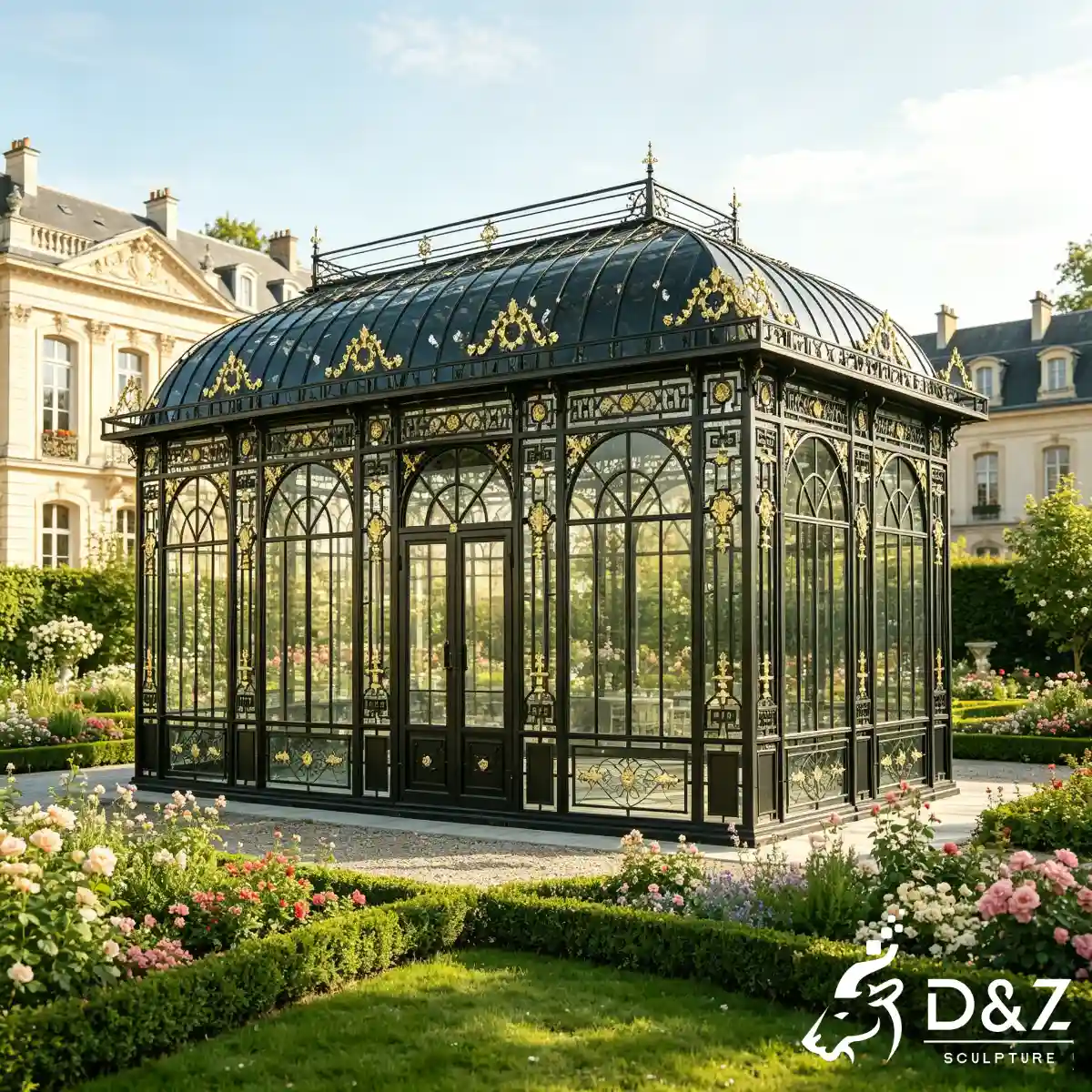 Guidance for 19 Large Metal Frame Gazebo of Different Types-4