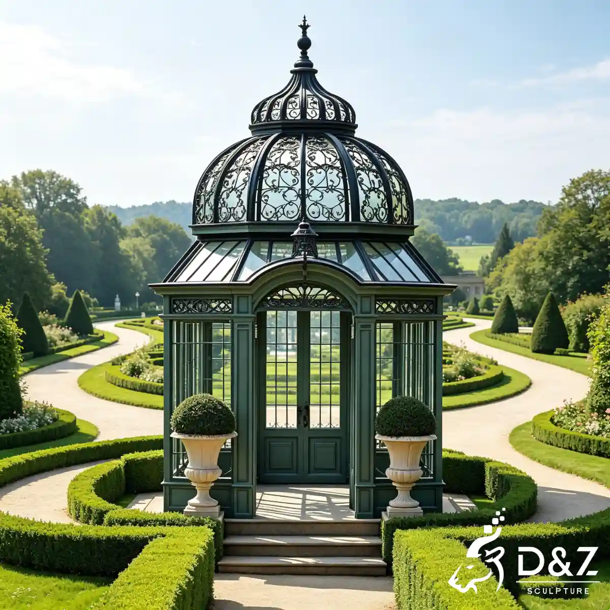 Guidance for 19 Large Metal Frame Gazebo of Different Types-8
