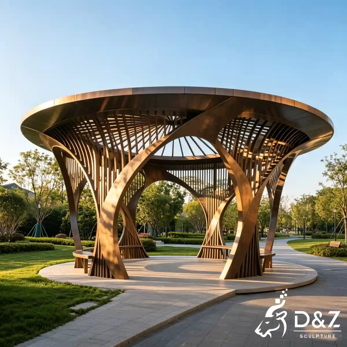 Guidance for 19 Large Metal Frame Gazebo of Different Types-19