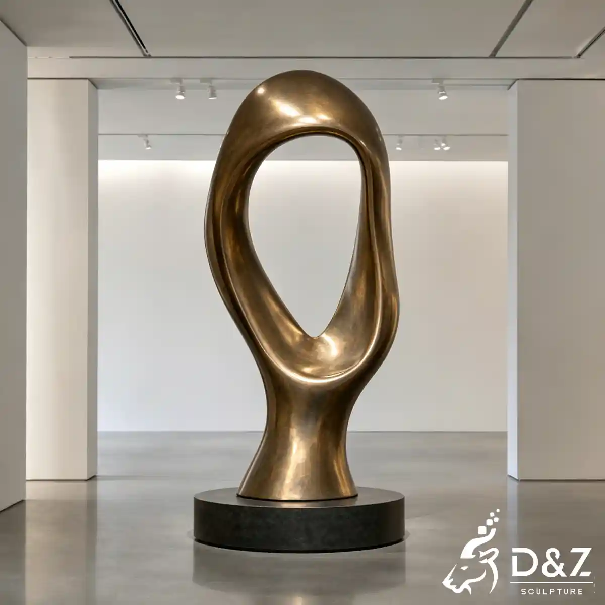 28 Custom Large Bronze Abstract Sculpture for Public Art-12