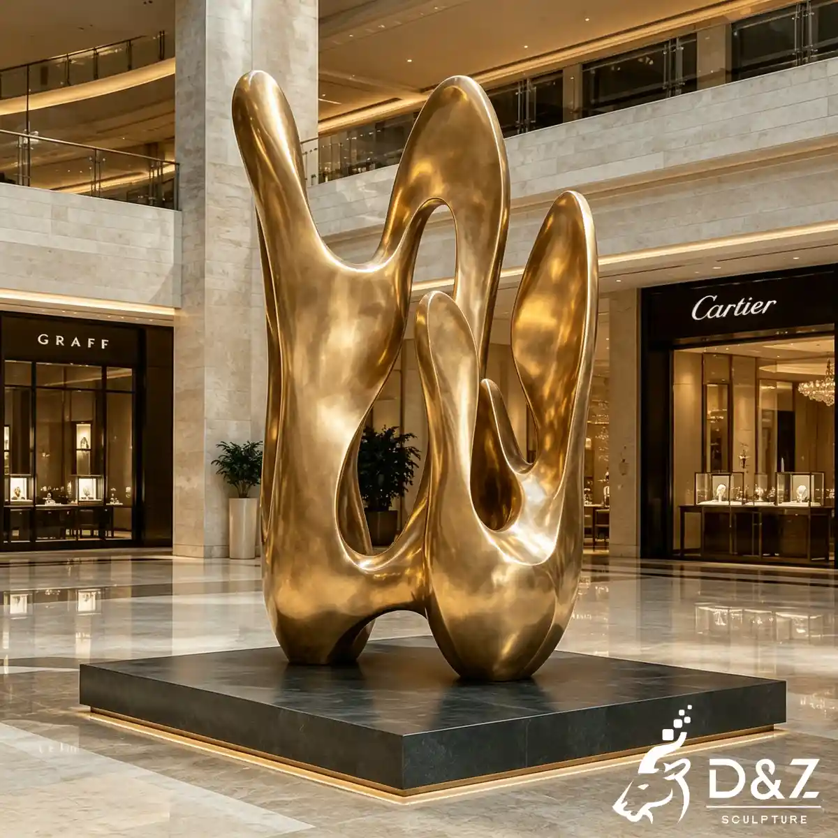 28 Custom Large Bronze Abstract Sculpture for Public Art-13