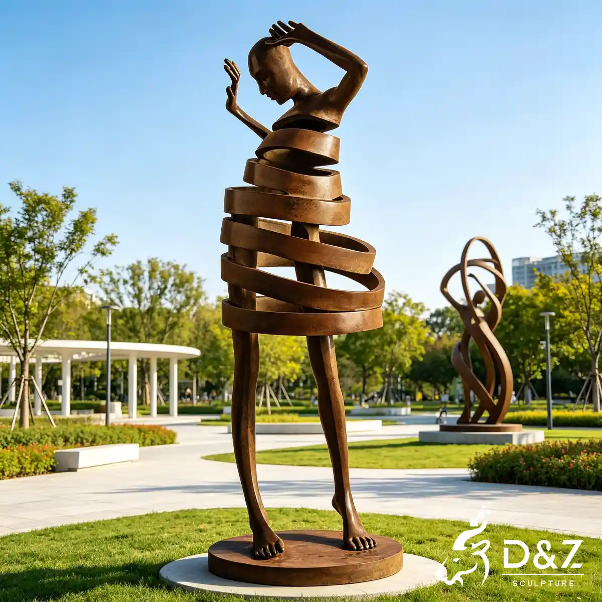Abstract Figure Sculpture: 21 Top Designs for Public Spaces-1