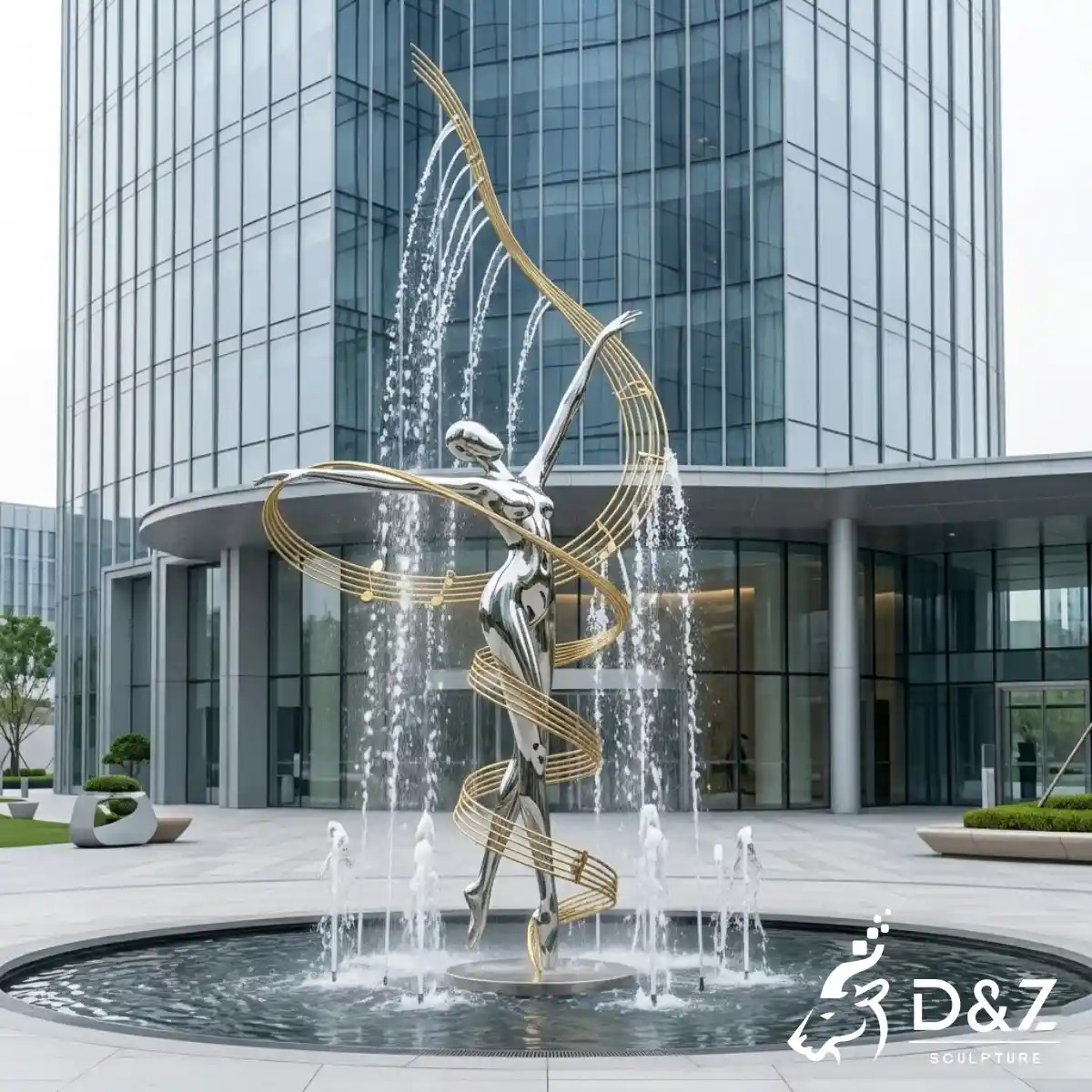 Abstract Figure Sculpture: 21 Top Designs for Public Spaces-5