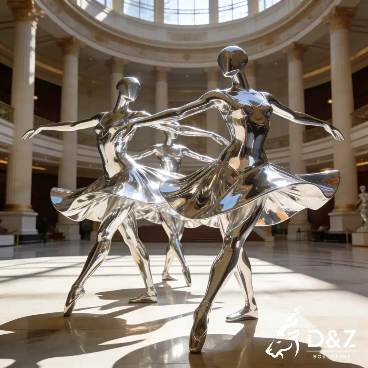 Abstract Figure Sculpture: 21 Top Designs for Public Spaces-6