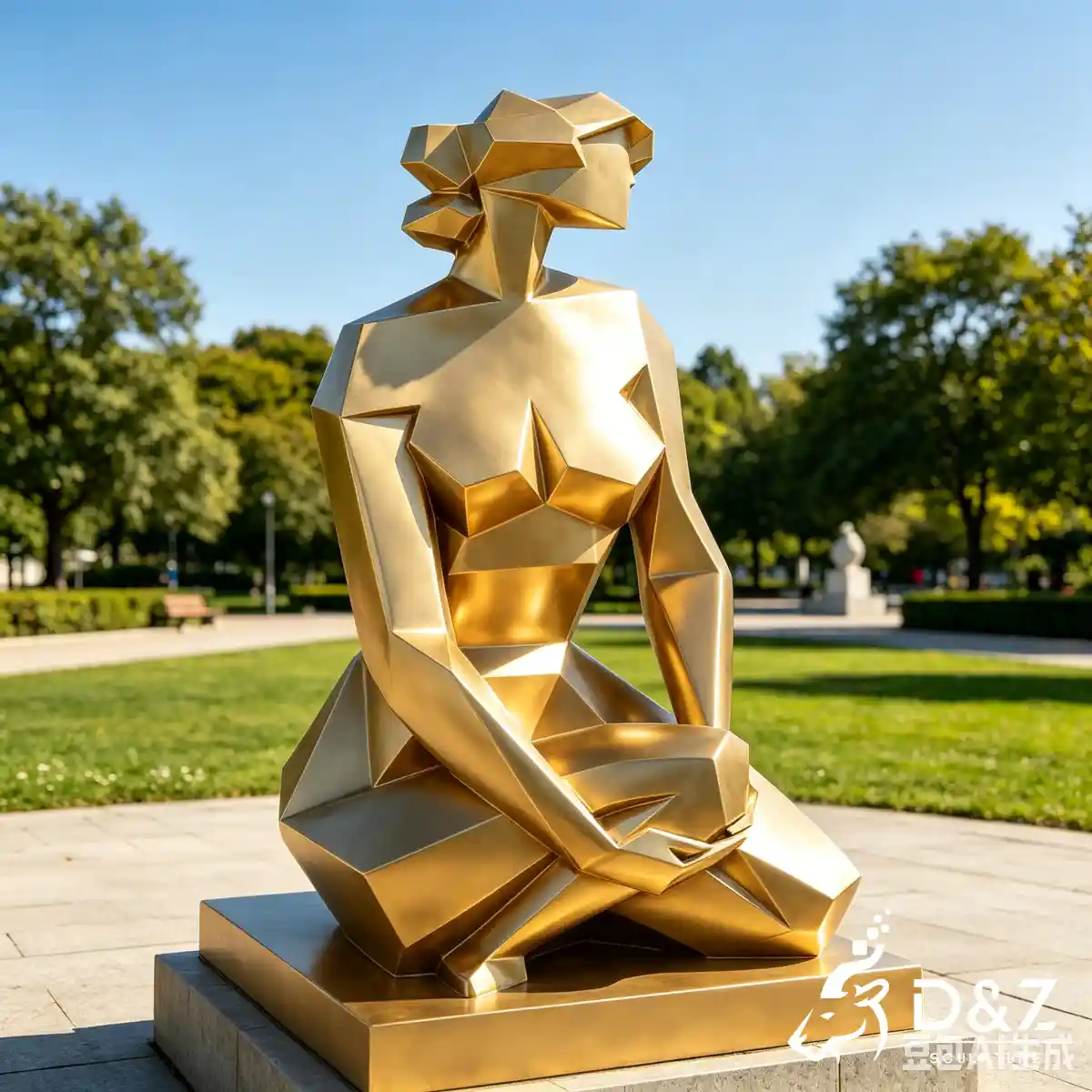 Abstract Figure Sculpture: 21 Top Designs for Public Spaces-10