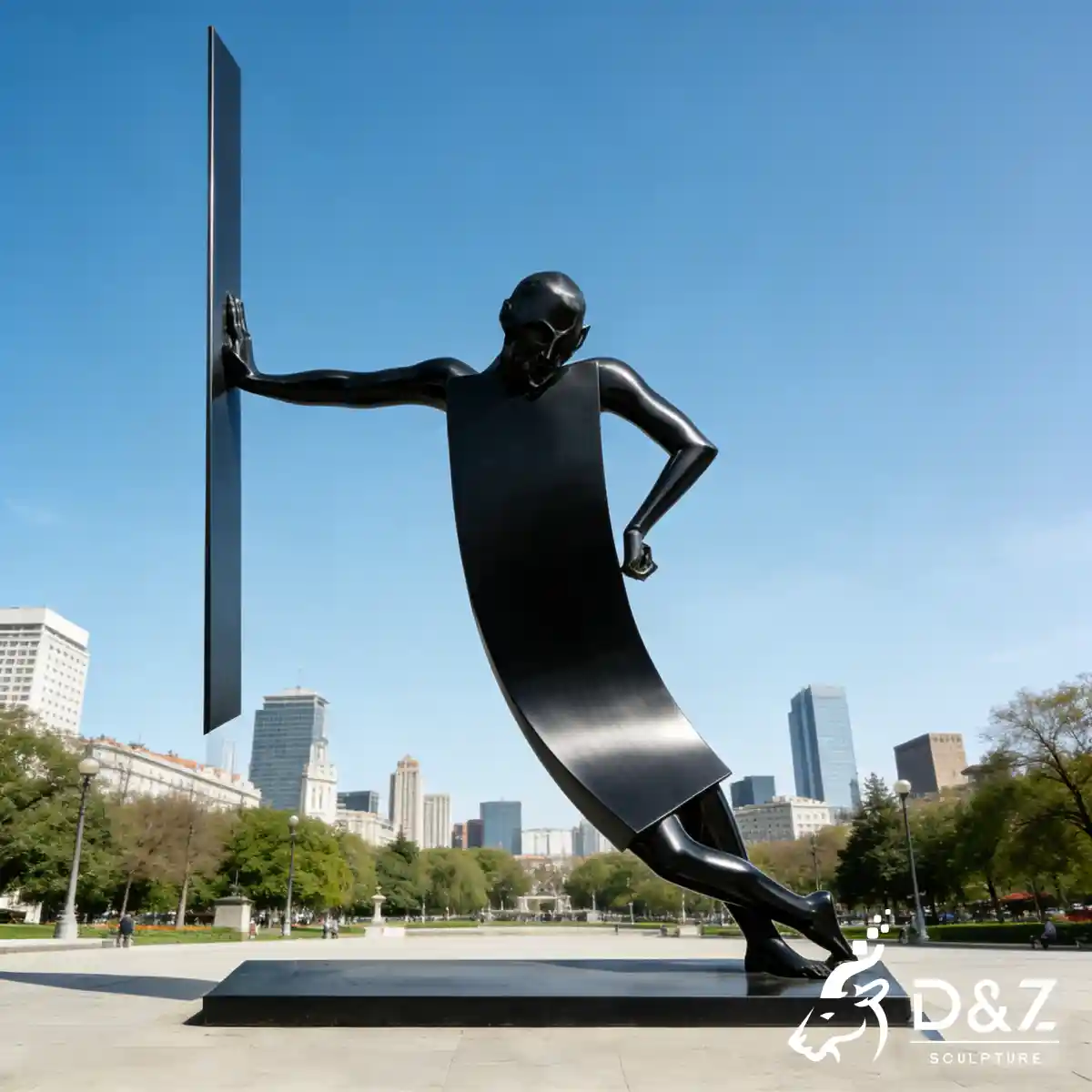 Abstract Figure Sculpture: 21 Top Designs for Public Spaces-16