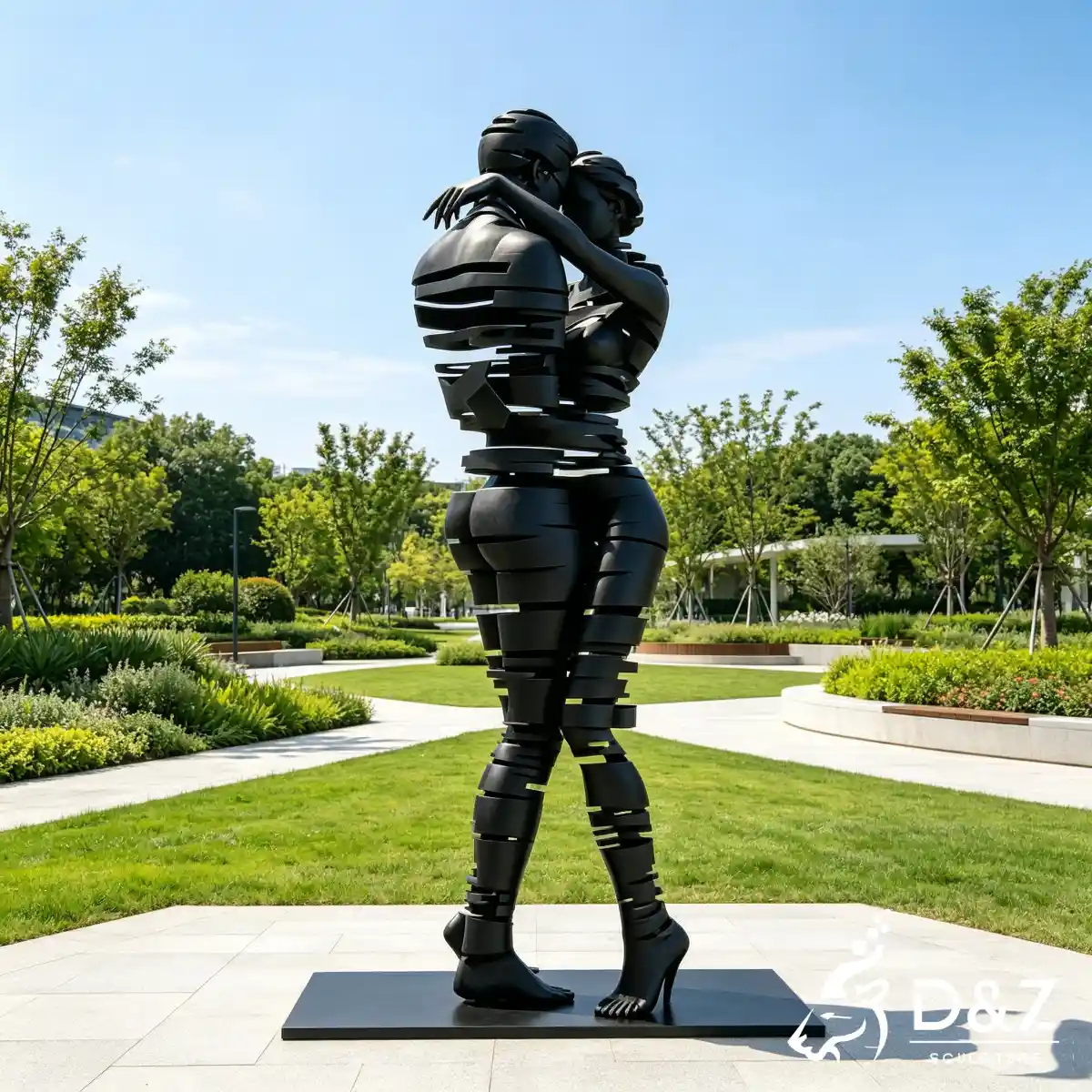 Abstract Figure Sculpture: 21 Top Designs for Public Spaces-17
