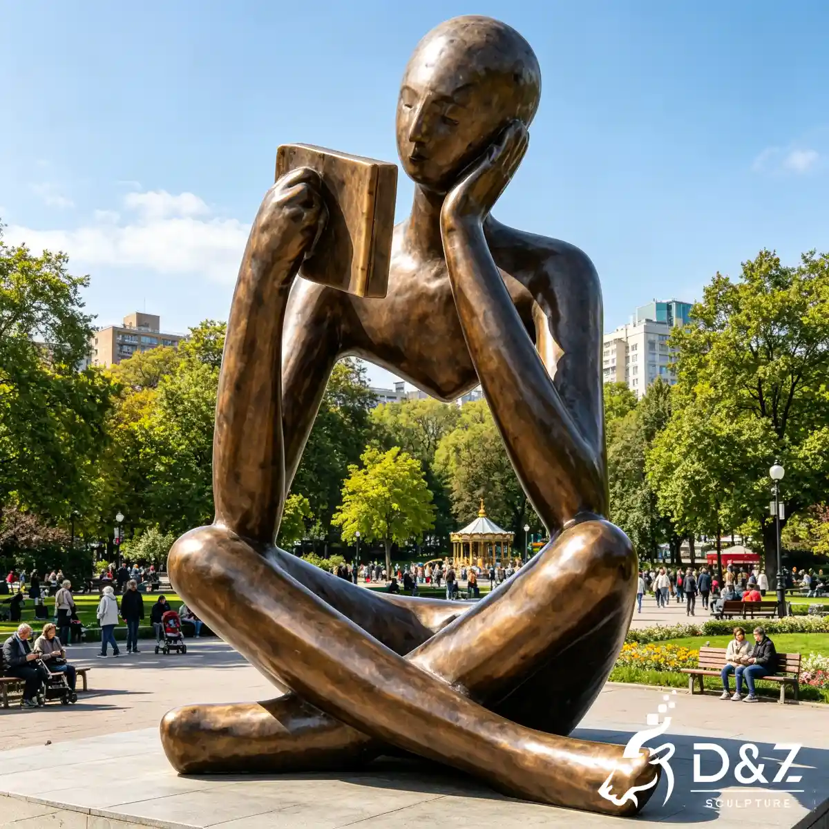Abstract Figure Sculpture: 21 Top Designs for Public Spaces-18