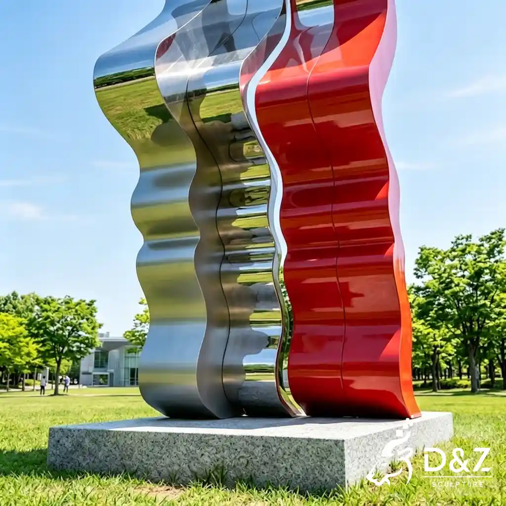 Modern Abstract Human Form Sculpture Optical Illusion Art DZN701-4 Modern Abstract Human Form Sculpture Optical Illusion Art DZN701-4