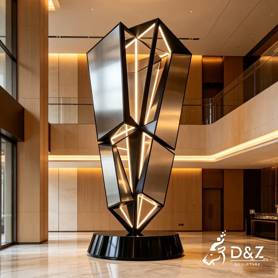 Geometric LED Floor Lamp Geometric LED Floor Lamp