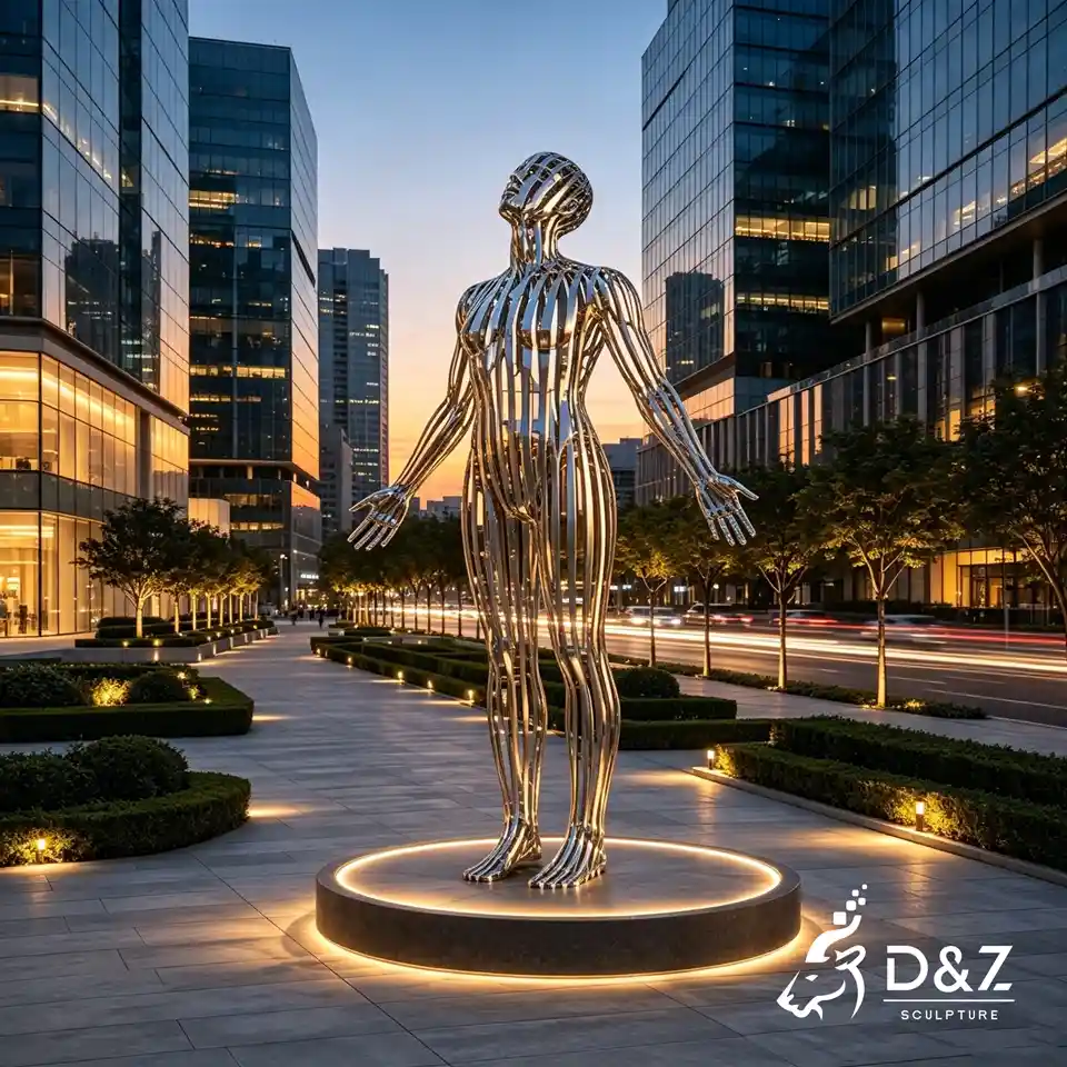 Custom Outdoor Abstract Sculpture | Abstract Human Body Sculpture 3 Custom Outdoor Abstract Sculpture | Abstract Human Body Sculpture 3