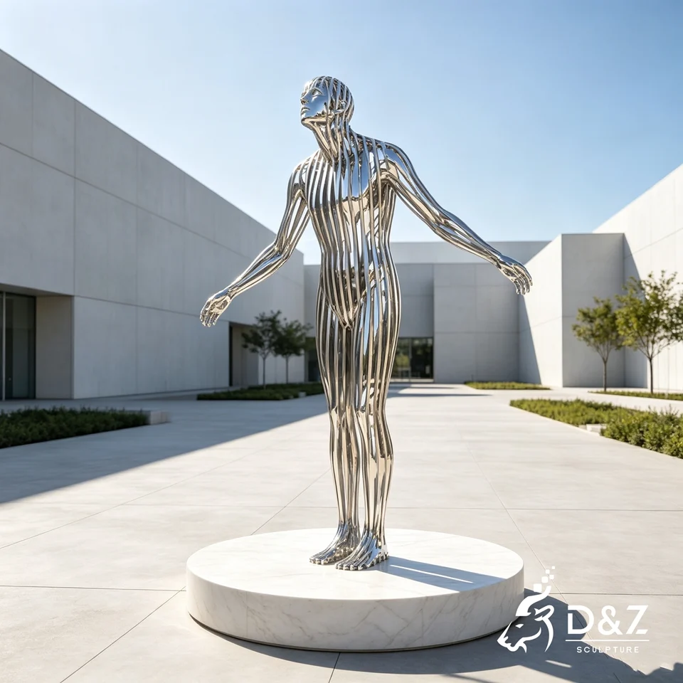 Custom Outdoor Abstract Sculpture | Abstract Human Body Sculpture 4 Custom Outdoor Abstract Sculpture | Abstract Human Body Sculpture 4