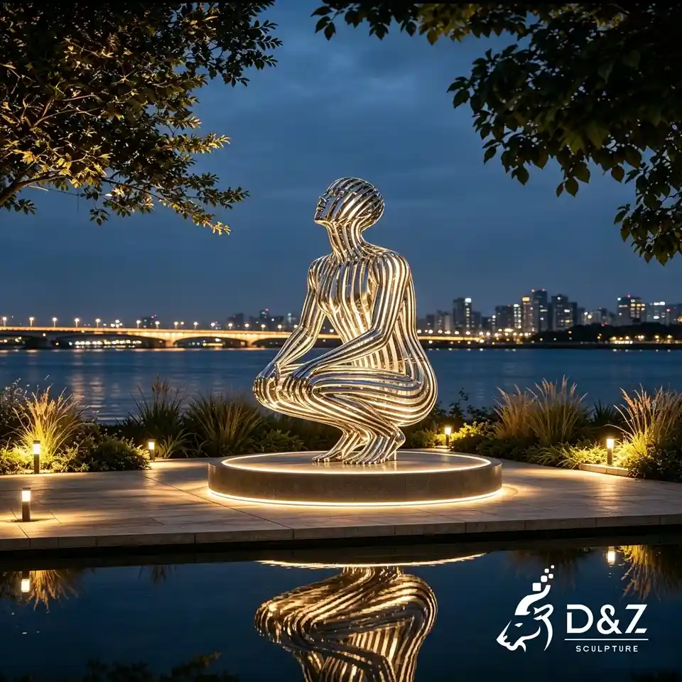 Custom Outdoor Abstract Sculpture | Abstract Human Body Sculpture 6 Custom Outdoor Abstract Sculpture | Abstract Human Body Sculpture 6