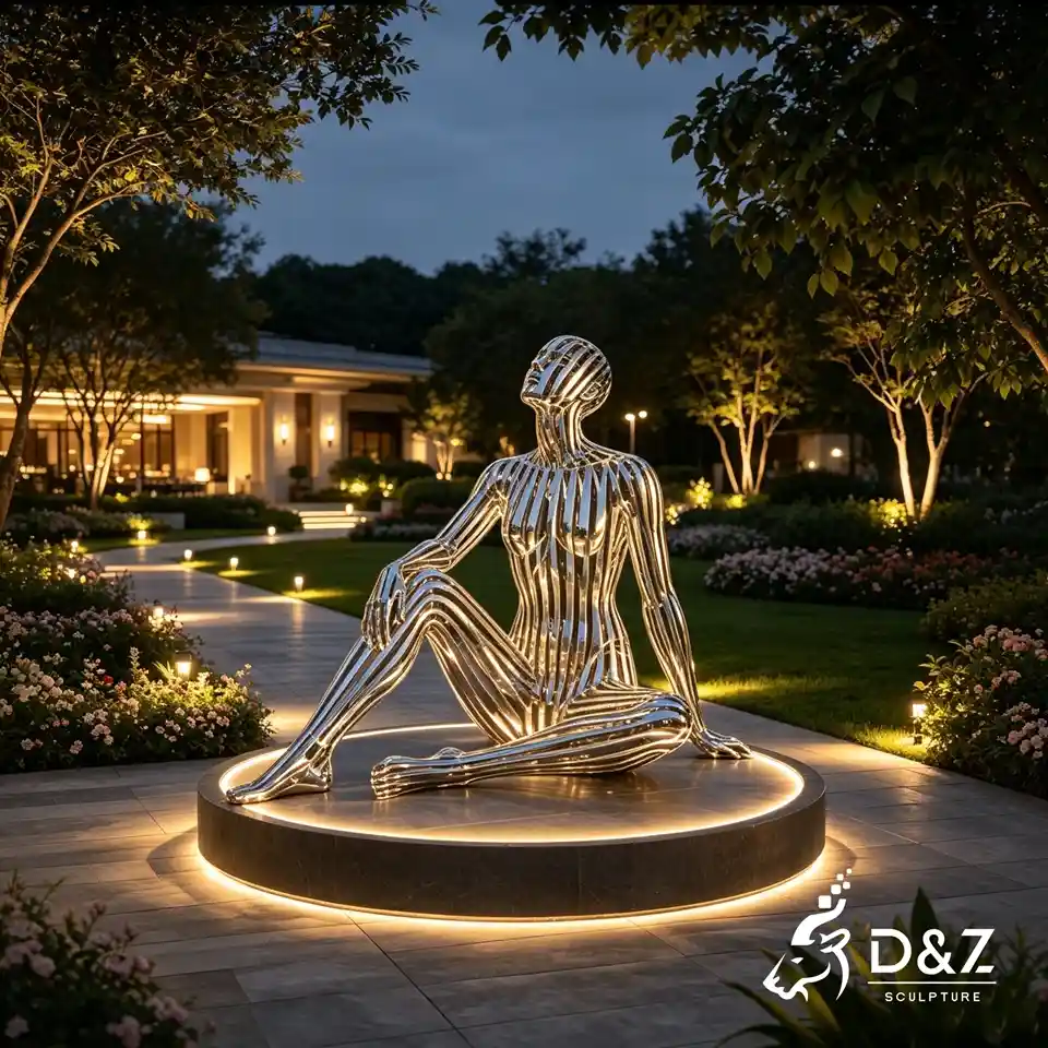 Custom Outdoor Abstract Sculpture | Abstract Human Body Sculpture 7 Custom Outdoor Abstract Sculpture | Abstract Human Body Sculpture 7